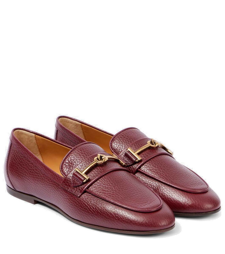 Photo: Tod's T Ring leather loafers