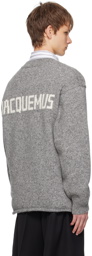 JACQUEMUS Gray Les Classiques 'Le pull Jacquemus' Sweater