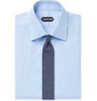 TOM FORD - Slim-Fit Cotton Shirt - Blue