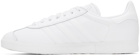adidas Originals White Gazelle Sneakers