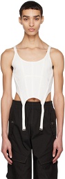 Dion Lee Off-White Combat Corset Tank Top