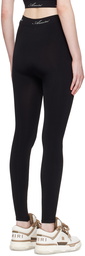 AMIRI Black Jacquard leggings