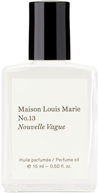 Photo: Maison Louis Marie No.13 Nouvelle Vague Perfume Oil, 15 mL