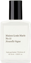 Maison Louis Marie No.13 Nouvelle Vague Perfume Oil, 15 mL