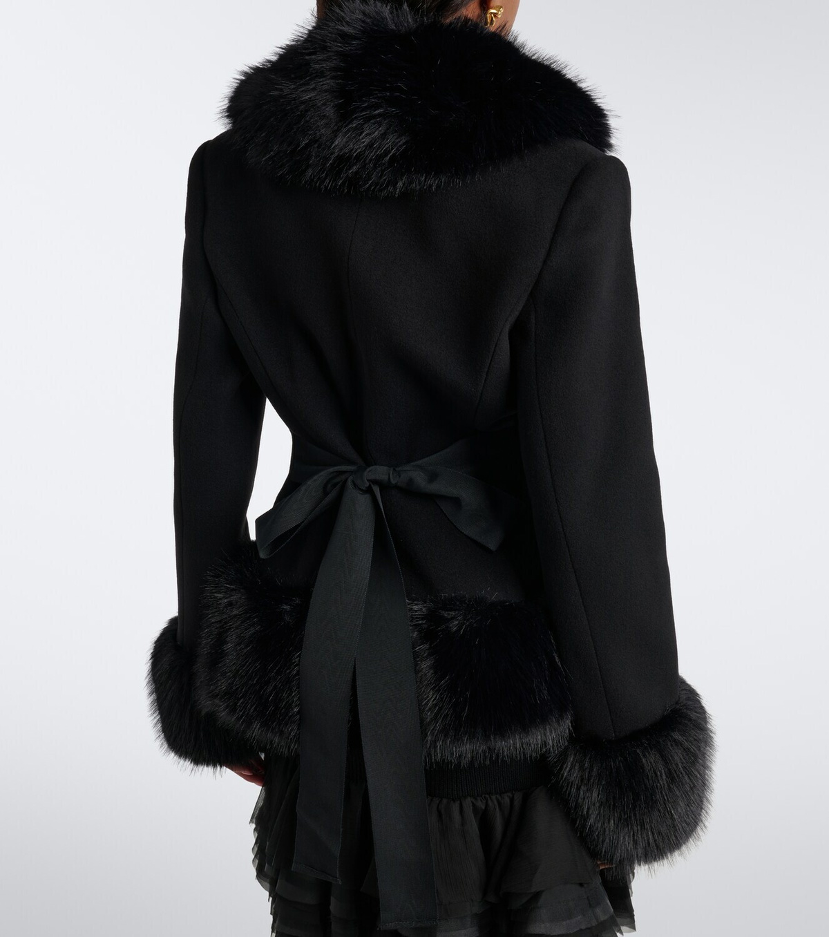 Nina Ricci Wool and cashmere jacket