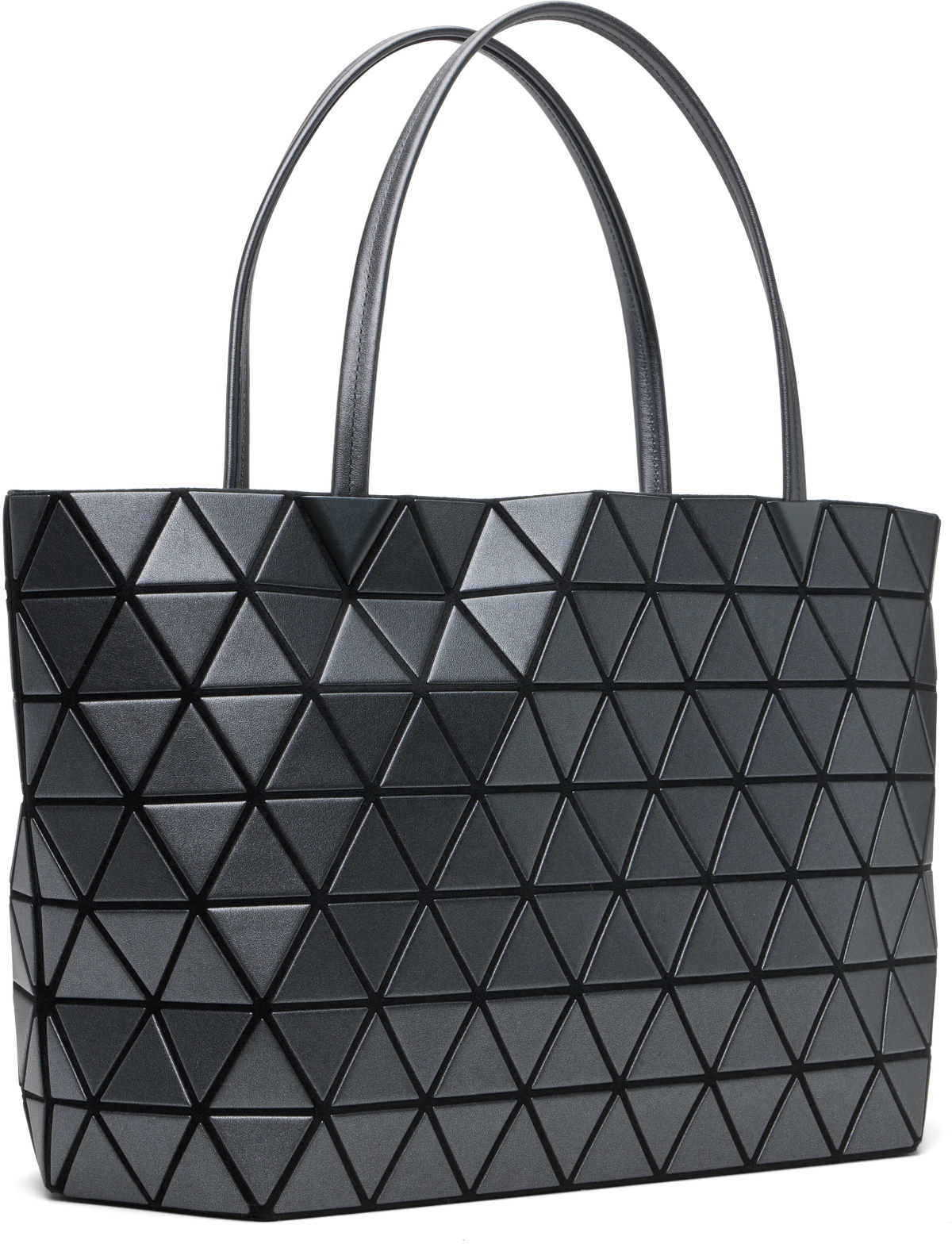 BAO BAO ISSEY MIYAKE Gray Bateau Tote