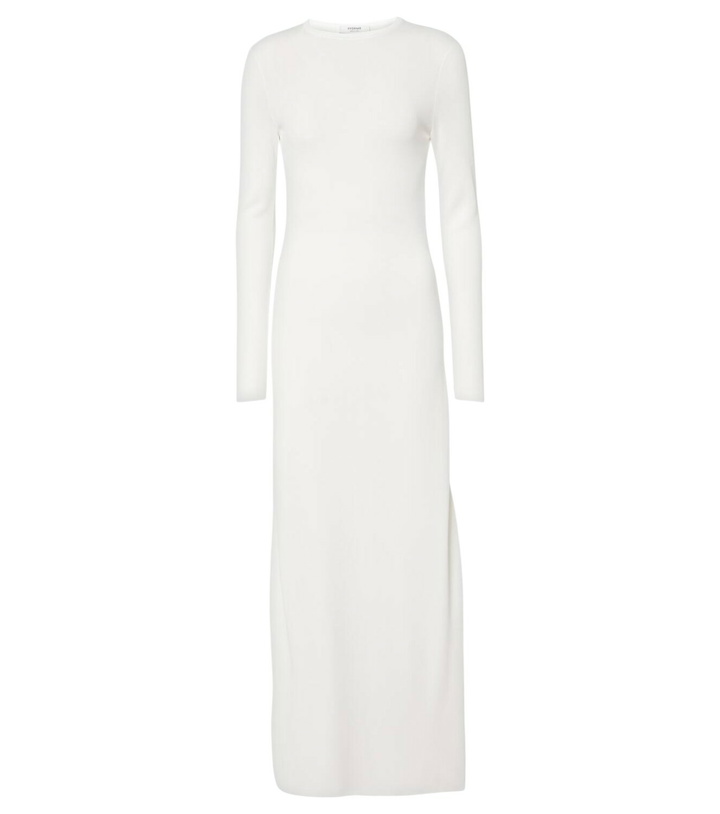 Photo: Fforme Scudder knitted maxi dress