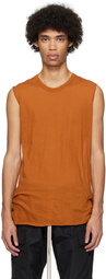 Rick Owens Orange Basic Tank Top