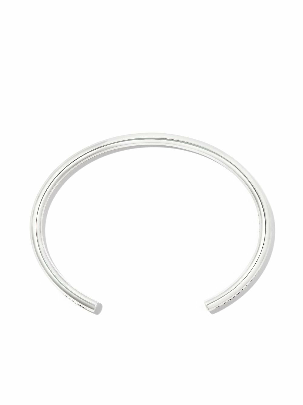 Le Gramme Sterling Silver Le 15g Polished Tsavorite Bangle