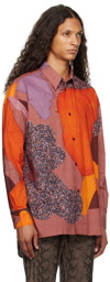 Paul Smith Orange & Purple Oversized Shirt