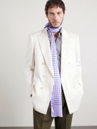 TOM FORD - Silk-Jacquard Scarf