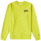 Billionaire Boys Club Men's Arch Logo Crew Sweat in Acid Yellow