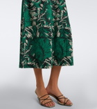 La DoubleJ Sporty Swing cotton jersey midi dress