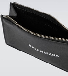 Balenciaga - Cash leather card holder