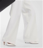 Khaite Bacall mid-rise wide-leg pants