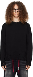 Marni Black Twisted Sweater