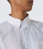 Thom Browne Striped cotton shirt