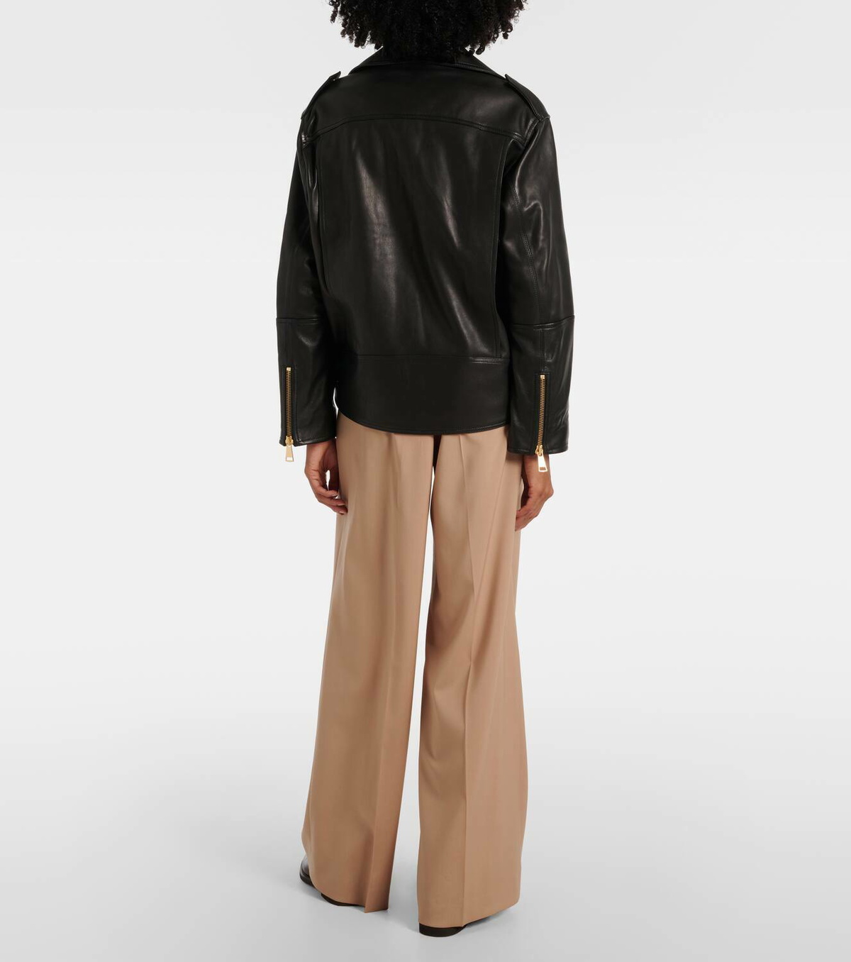 Dorothee Schumacher Sleek Statement leather biker jacket