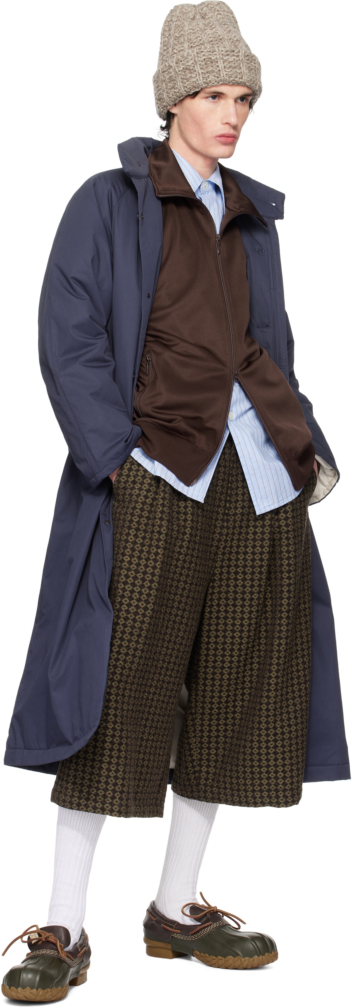 nanamica Navy Insulation Coat