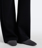 'S Max Mara Cotton-blend wide-leg pants