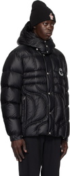 Moncler Genius Moncler x Palm Angels Black Cherit Down Jacket