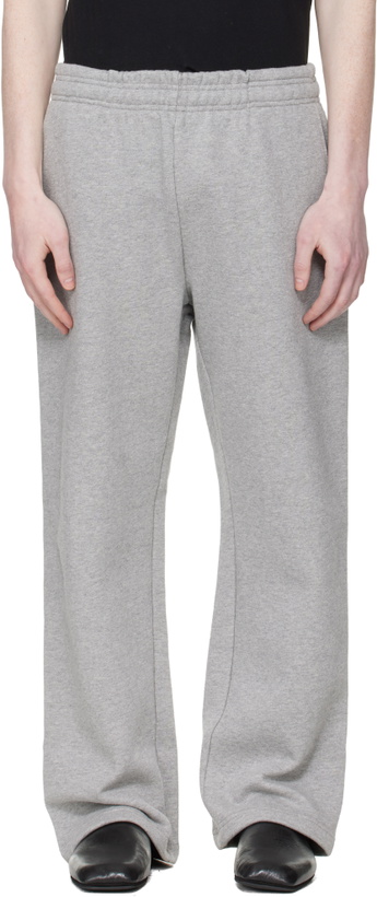 Photo: Entire Studios Gray Straight Leg Sweatpants