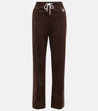 Loewe High-rise straight track pants