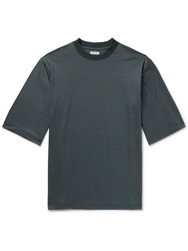 Photo: Kiton - Cotton-Jersey T-Shirt - Black