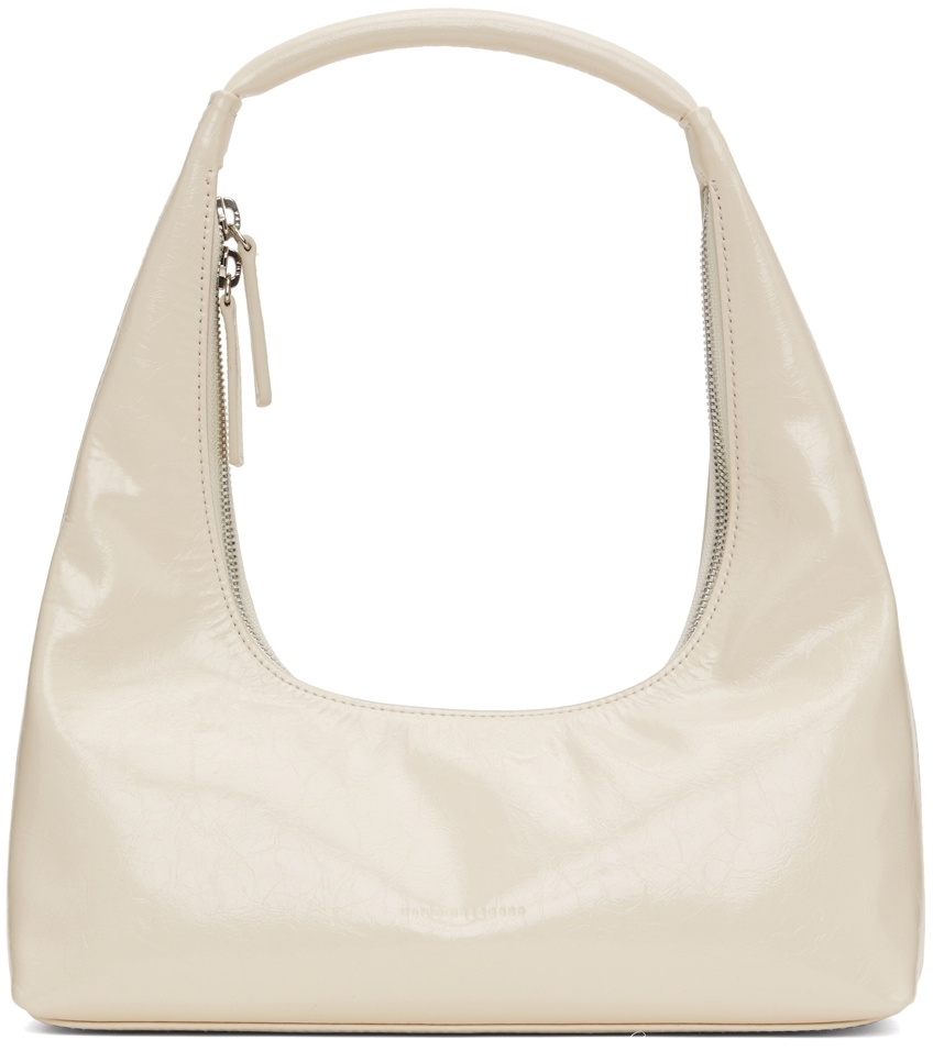 Marge Sherwood Off-White Micro Padded Soft Bag - Ecru Plain