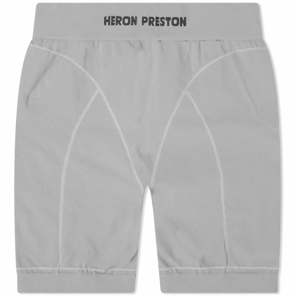 Heron Preston Women's Active Shorts in Grey Heron Preston