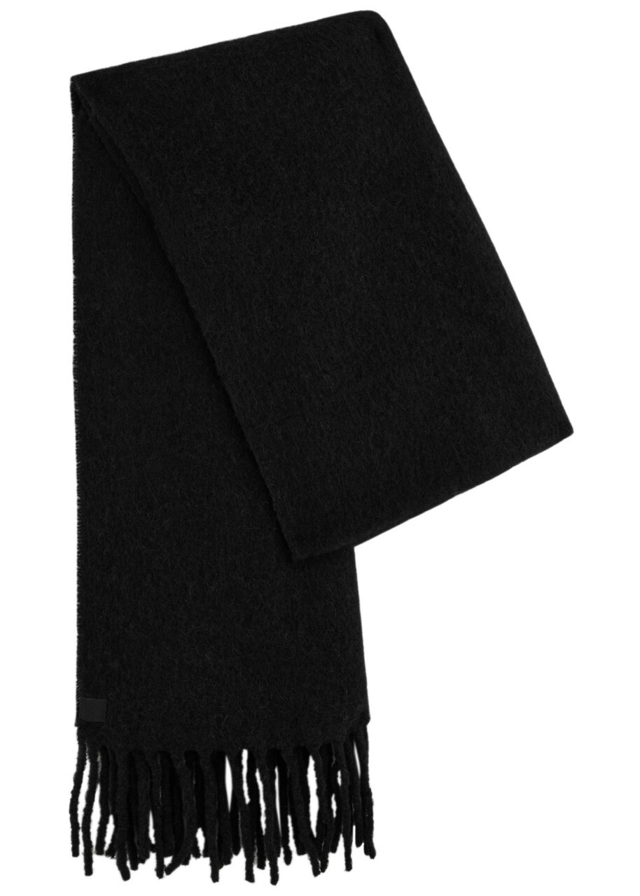 Canada Goose Alpaca-blend Scarf - Black - One Size