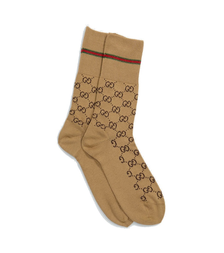 Photo: Gucci - GG logo socks