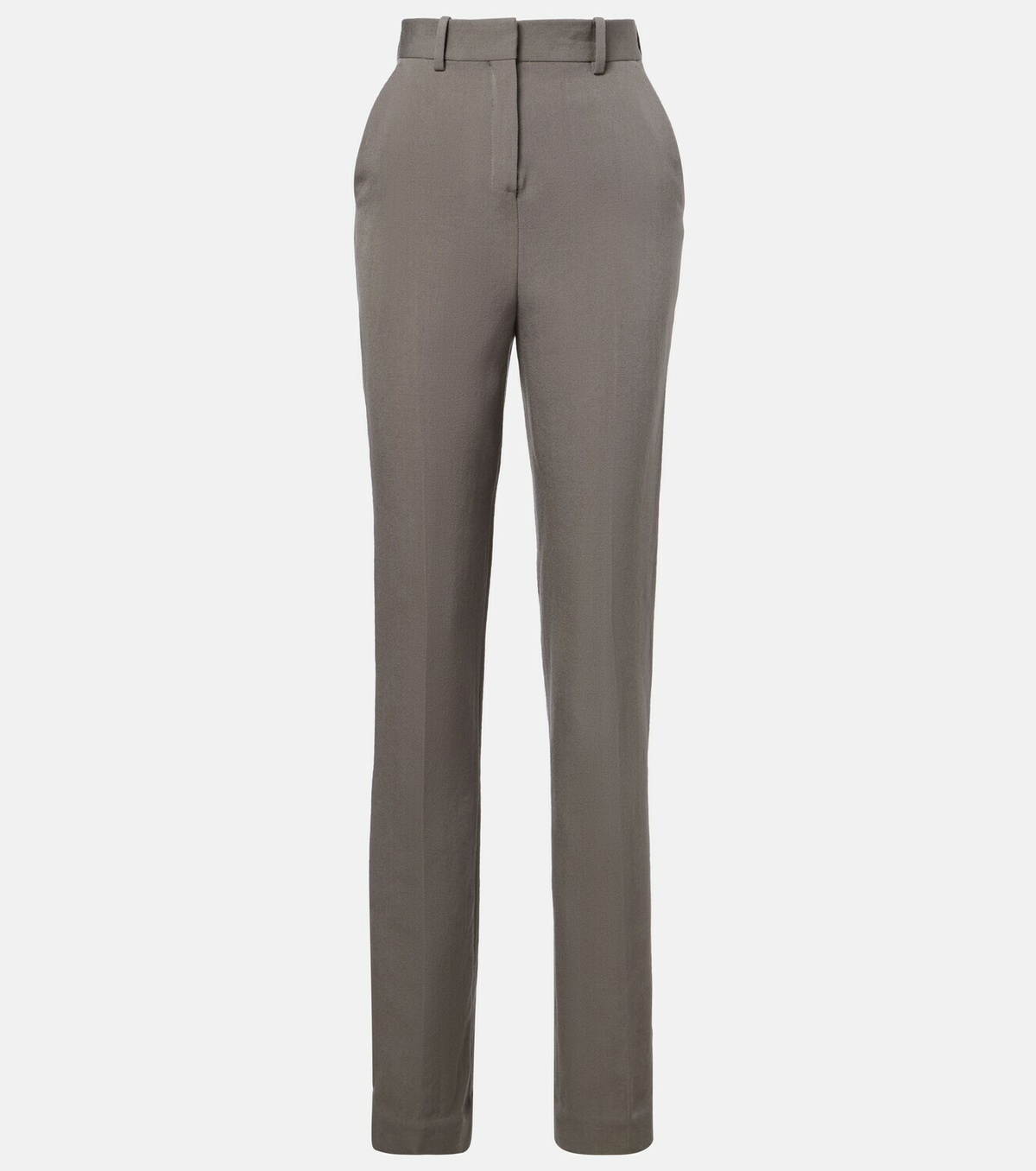 Calvin Klein Collection Lucia high-rise wool slim pants