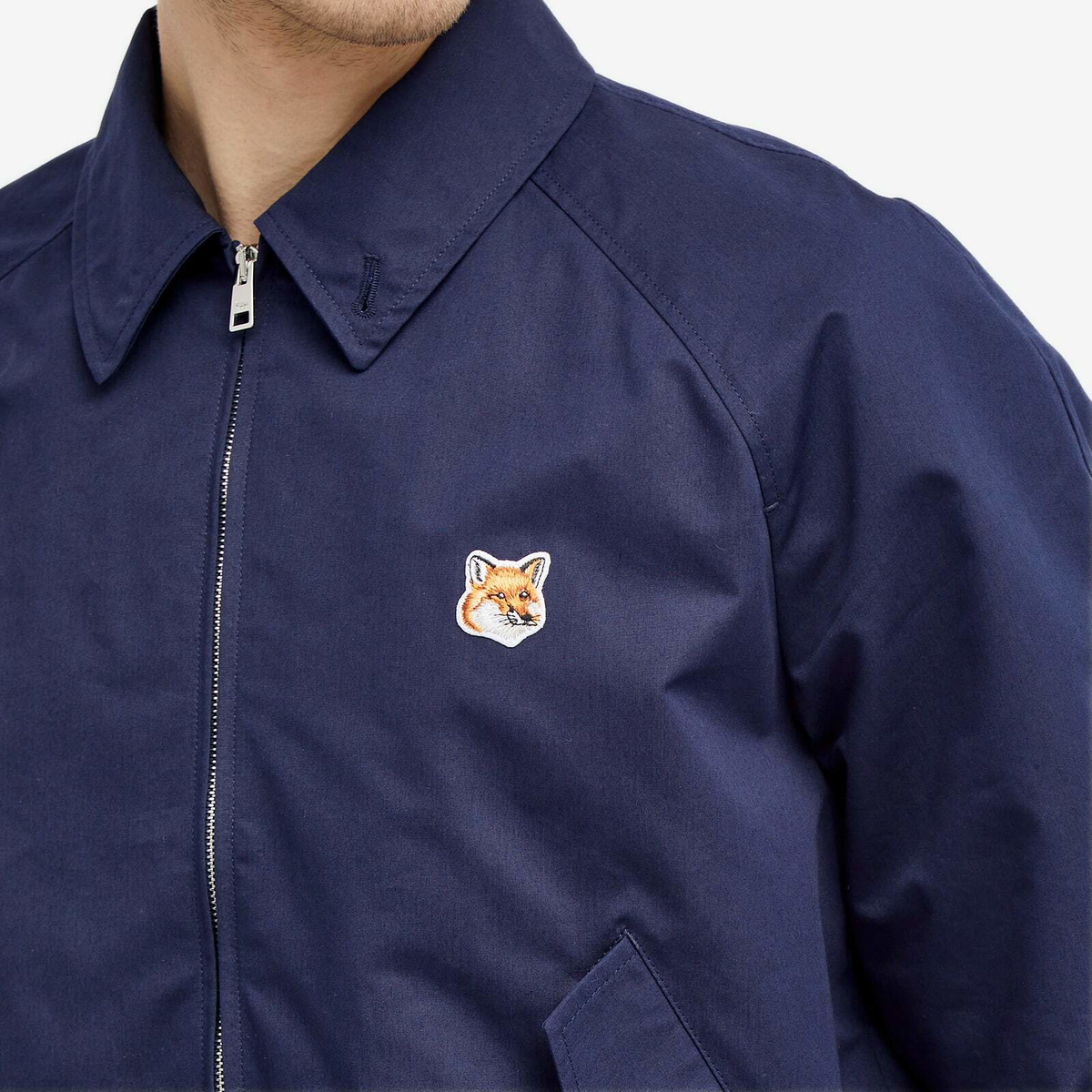 Maison Kitsune HARRINGTON JACKET Mサイズ Maison Kitsune Harrington Jacket - Black - LM02103WQ0062-P220