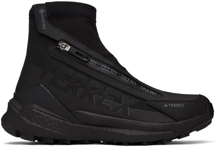 Photo: adidas Originals Black Terrex Free Hiker 2 COLD.RDY Sneakers