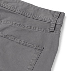 James Perse - Grey Slim-Fit Cotton-Blend Twill Trousers - Gray