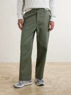Aimé Leon Dore - Straight-Leg Cotton-Canvas Trousers - Green