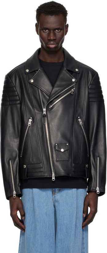 Photo: MACKAGE Black Kenneth Leather Jacket