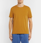 Oliver Spencer Loungewear - Supima Cotton-Jersey T-Shirt - Yellow