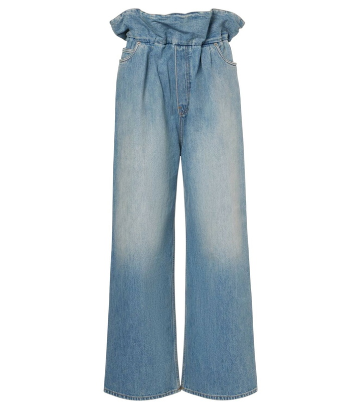 Photo: Loewe Flamenco high-rise wide-leg jeans