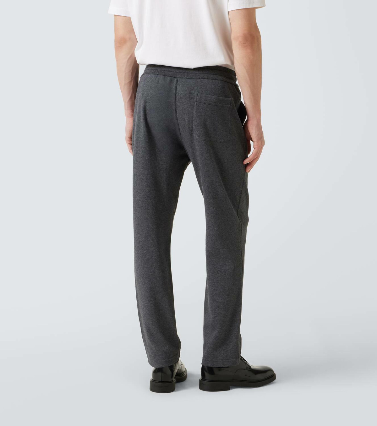 Brioni Cotton-blend sweatpants