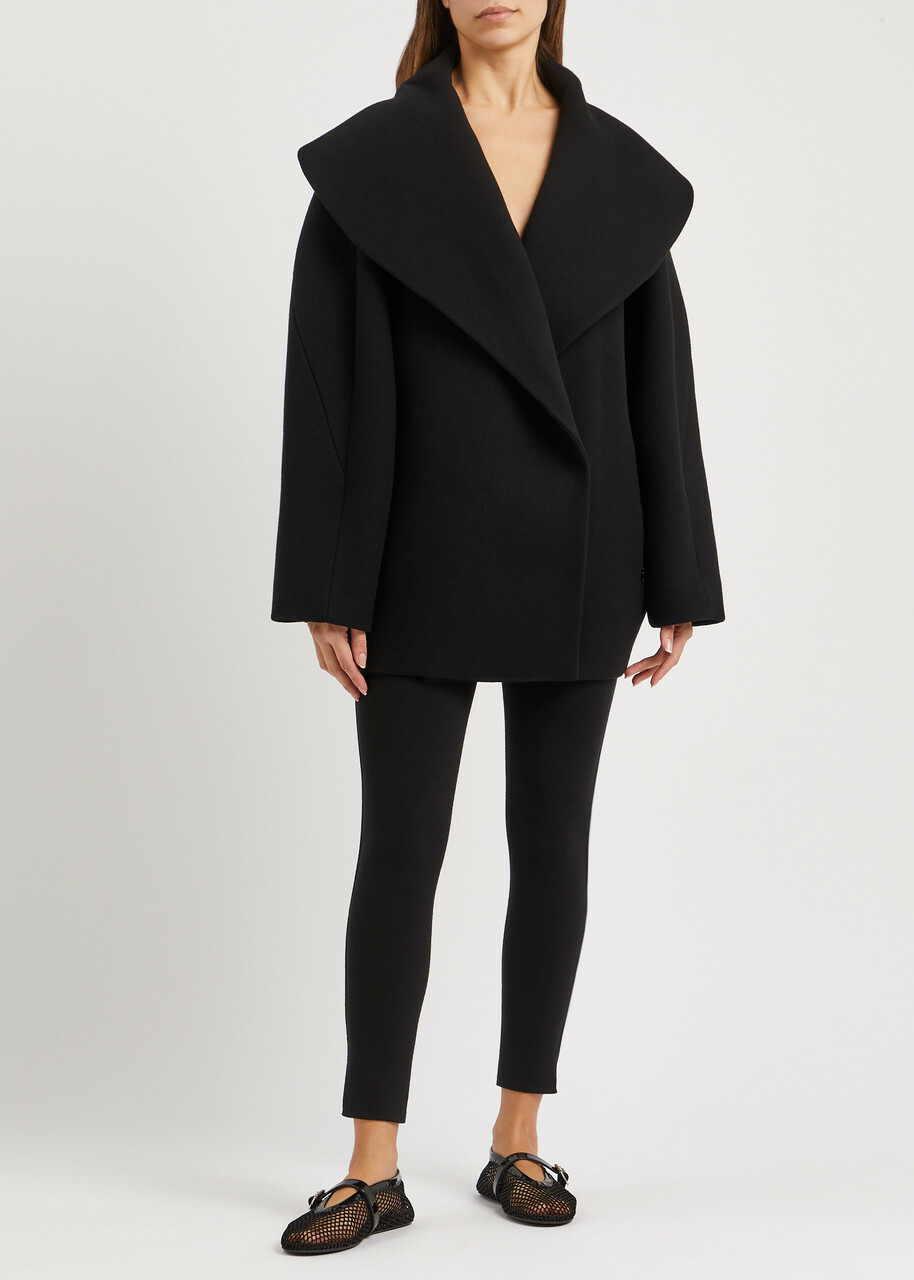 Alaïa Stretch-wool Leggings Black
