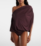 Wolford Draped off-shoulder bodysuit