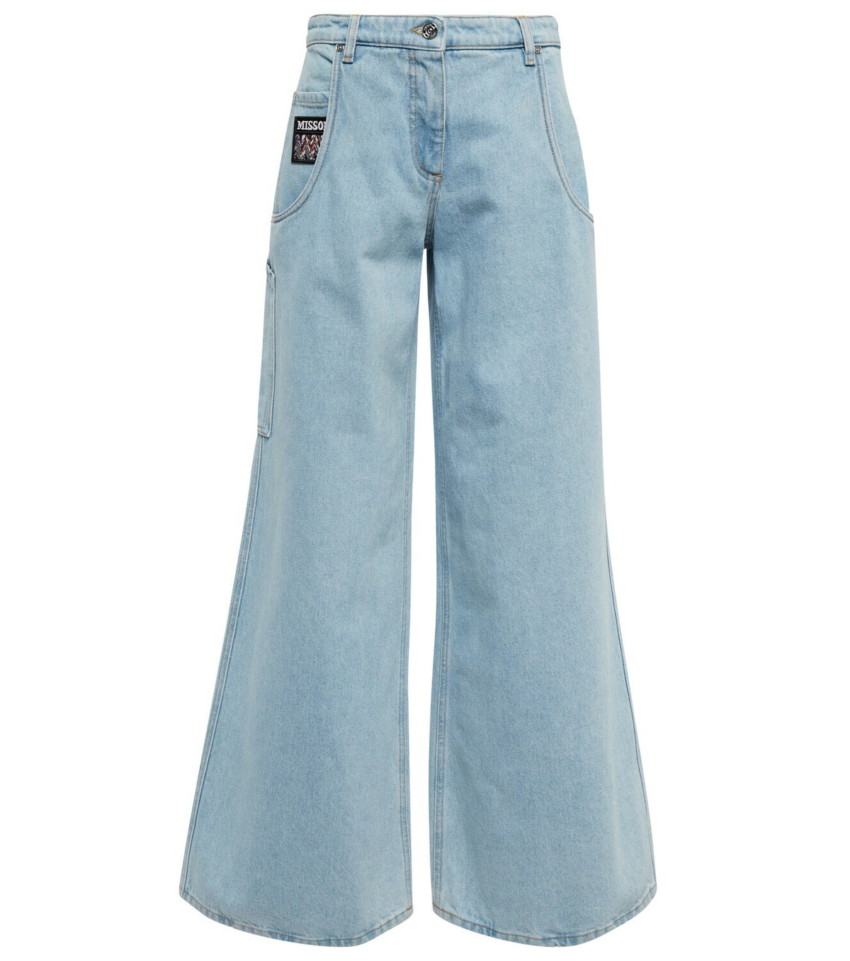 Missoni - High-rise wide-leg jeans Missoni