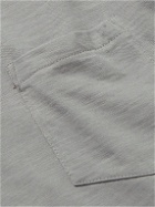 Faherty - Sunwashed Organic Cotton-Jersey T-Shirt - Gray