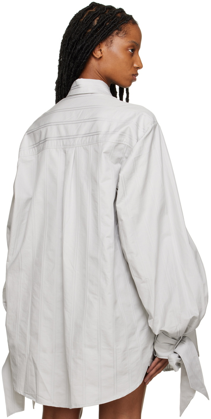 Elleme Gray Oversized Shirt