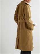 Nili Lotan - Trenton Double-Breasted Belted Cotton-Canvas Trench Coat - Brown