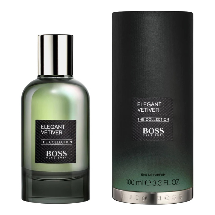 Photo: Hugo Boss Mens The Collection Elegant Vetiver EDP Spray 3.4 oz Fragrances 3614229387742