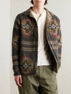 Faherty - Doug Good Feather Bondi Reversible Quilted Organic Cotton-Jaquard Jacket - Multi