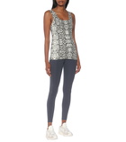 Varley - Aletta snake-print tank top